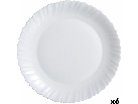 Luminarc Feston Πιάτα Ρηχά Γυάλινα 6τμχ 4899888584766