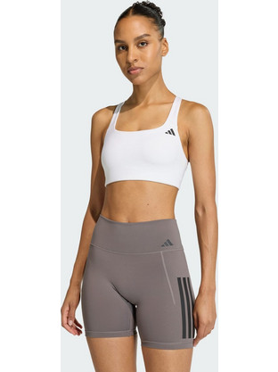 Adidas Optime Workout Αθλητικό Μπουστάκι με Μέτρια Στήριξη & Αφαιρούμενη Ενίσχυση Λευκό KD6685
