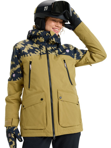 Roxy Stated ERJTJ03515-TMG1 Γυναικείο Μπουφάν για Ski & Snowboard