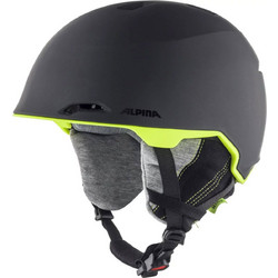 Alpina Maroi Hi Eps Κράνος Σκι & Snowboard Ανθρακί Lime