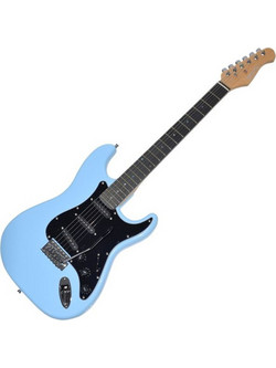 Memphis STM 33 Ηλεκτρική Κιθάρα 4/4 ST Style με Μαγνήτες SSS Blue