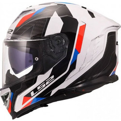 LS2 FF818 Storm III Sporty White Blue Red Κράνος Μηχανής Full Face 1600gr