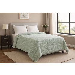 Naf Naf Κουβερτοπάπλωμα Υπέρδιπλο 220x240 Fluffy Dusty Mint