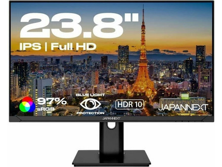 JAPANNEXT JN-IPS2382FHDR-HSP IPS HDR Monitor 23.8" 1920x1080 FHD 75Hz 14ms