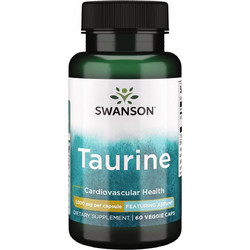 Swanson Taurine 1000mg 60 Κάψουλες
