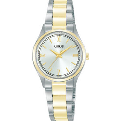 Lorus Γυναικείο Ρολόι με Ασημί Χρυσό Μεταλλικό Μπρασελέ RG214YX9