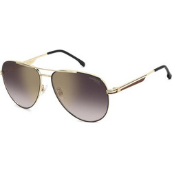 Carrera CA3088/S NOA/YK Ανδρικά Γυαλιά Ηλίου Aviator Μεταλλικά Χρυσά με Μαύρο Φακό