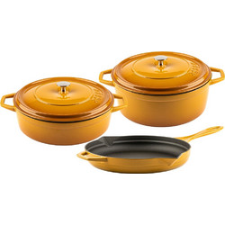 Hosse Kitchen Σετ Μαγειρικά Σκεύη από Ανοξείδωτο Ατσάλι 3τμχ 3800446850238 hosse146