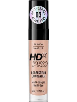 Fashion Make Up HD X Pro 03 Beige Dore Liquid Concealer 7ml