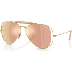 Ray-Ban RB3029M 001/7J Γυναικεία Γυαλιά Ηλίου Aviator Μεταλλικά Χρυσά με Χρυσό Φακό