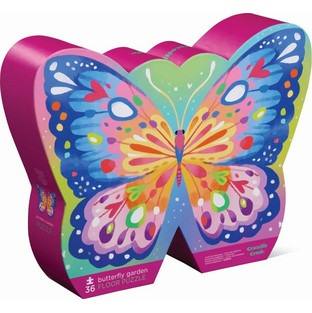 Παιδικό Puzzle Crocodile Creek Δαπέδου Butterfly 36 Κομμάτια