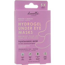 Danielle Creations Hydrogel Hyaluronis Acid Eye Patches για Ενυδάτωση & Λάμψη με Υαλουρονικό & Μέλι 10τμχ