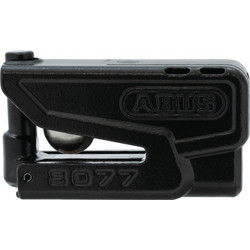 ABUS Granit Detecto X-Plus 8077 2.0 Κλειδαριά Δισκόφρενου Μηχανής 13mm με Συναγερμό Μαύρη