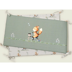 Baby Oliver Des 423 Πάντα Κούνιας Πράσινο Mint 34x210cm