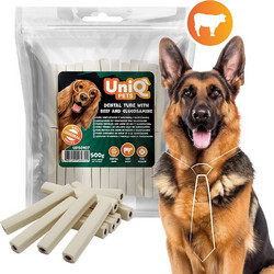 Uniq Pets Dental Tube with Beef & Glycosamine 500gr 5564