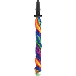 NS Novelties Unicorn Πρωκτική Σφήνα Tail Plug 10cm