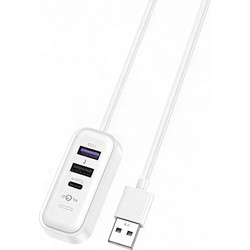 KLGO KC-96 USB Hub 3.0 USB-A με 3 Θύρες USB-A / USB-C
