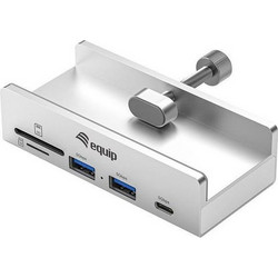 Equip 128968 USB Hub 3.0 USB-A με 5 Θύρες USB-A / USB-C / Card Reader