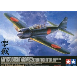 Tamiya Mitsubishi A6M5 Zero Fighter Model 52 Συναρμολογούμενο Πλαστικό Μοντέλο Αεροπλάνου 1:32