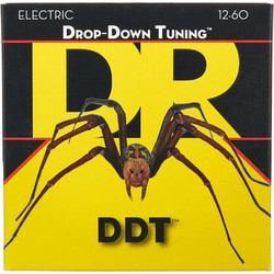 DR Strings Drop-Down Σετ 6 Χορδές Ηλεκτρικής Κιθάρας Nickel Plated Steel 12-60"
