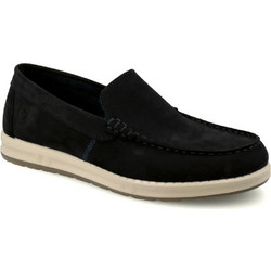 Fly Flot Ανδρικά Μοκασίνια Loafers Καστόρινα Μαύρα 93254
