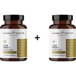Natural Doctor Clear Omega 3 2x90 Ιχθυέλαιο Κάψουλες