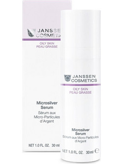 Janssen Microsilver Serum Προσώπου για Ακμή με AHA 30ml