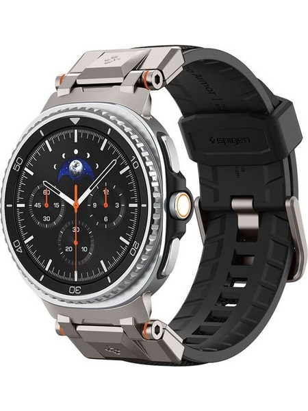Spigen Durapro Armor Λουράκι Σιλικόνης Black (Samsung Galaxy Watch 8 / Watch 8 Classic)