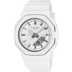 Casio Ανδρικό Ρολόι Χρονογράφος με Λευκό Καουτσούκ Λουράκι GMA-P2110-7AER