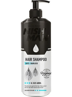 Nish Man Σαμπουάν κατά της Τριχόπτωσης 480ml