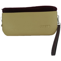 JU'STO J-Posh Γυναικείο Νεσεσέρ 24x3x14cm Χρυσό