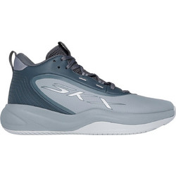 Skechers League Low-Top Ανδρικά Αθλητικά Παπούτσια για Μπάσκετ Γκρι 111189-02