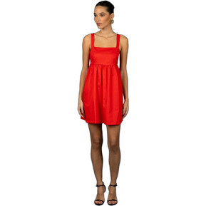 Chaton Nicole Mini Καλοκαιρινό Καθημερινό Φόρεμα Κόκκινο 129-81781-560 Chaton Nicole Mini Καλοκαιρινό Καθημερινό Φόρεμα Κόκκινο 129-81781-560