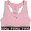 Puma 39s 4Keeps Αθλητικό Μπουστάκι με Μέτρια Στήριξη & Αφαιρούμενη Ενίσχυση Ροζ 526962