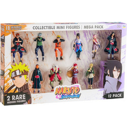 PMI Naruto Collectible Mini Figures 12 Pack