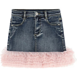 Angel's Face Gigi Tulle Trim Παιδική Φούστα Τζιν Navy Μπλε Ροζ