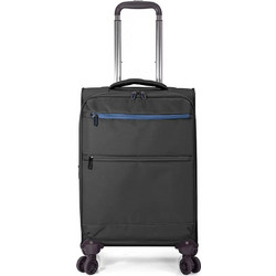 Benzi BZ5826 Βαλίτσα Καμπίνας 55x37x20cm με 4 Ρόδες Μαύρη