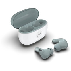 Motorola Moto Buds 2 Ακουστικά Bluetooth In Ear Ανθεκτικά στο Νερό Pantone Grey Mist