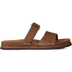 UGG GoldenGaze Γυναικεία Σανδάλια Suede Καφέ 1178590-CHE