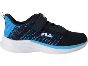 Fila Memory Fast 7 Παιδικά Sneakers Μαύρα Τιρκουάζ 3AF61003-210
