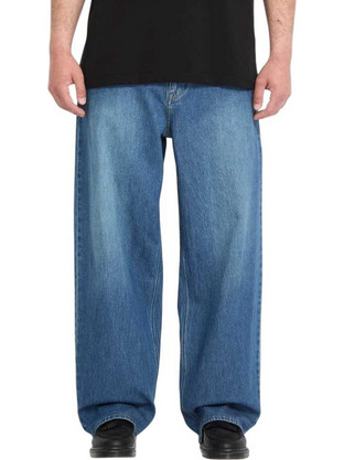 Volcom Chillow Ανδρικό Τζιν Παντελόνι Ελαστικό Κανονική Εφαρμογή Μπλε A1912612-PKB