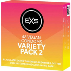 EXS Variety Pack 2 Προφυλακτικά με Λιπαντικό 48τμχ