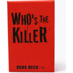 AS Company Dark Deck Who's the Killer Επιτραπέζιο Παιχνίδι 18+ Ετών για 2+ Παίκτες