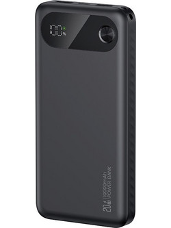 Usams CD249 Power Bank 10000mAh 20W με Θύρα USB-A & Θύρα USB-C Black
