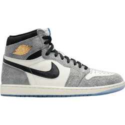 Jordan Air 1 Retro High OG Ανδρικά Sneakers Μποτάκια Γκρι DZ5485-003