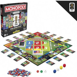 Hasbro Monopoly Fifa Edition Core Game Επιτραπέζιο Παιχνίδι 8+ Ετών για 2-4 Παίκτες