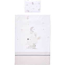 Lorelli Rabbits Σετ Κούνιας Beige 3τμχ