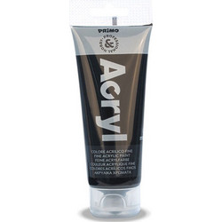 Primo Black Ακρυλικό Χρώμα Ζωγραφικής 75ml