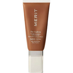 MERIT The Uniform 08 Αντηλιακή Κρέμα Προσώπου με Χρώμα SPF50+ 50ml