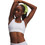 Under Armour HeatGear Αθλητικό Μπουστάκι με Μέτρια Στήριξη Λευκό 6011151-100